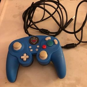 Blue Nintendo Switch GameCube Controller